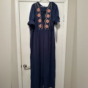 Brand new SHEIN Navy jumpsuit